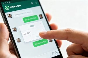 WhatsApp 如何删除对方的聊天记录？三种情况的完整解答